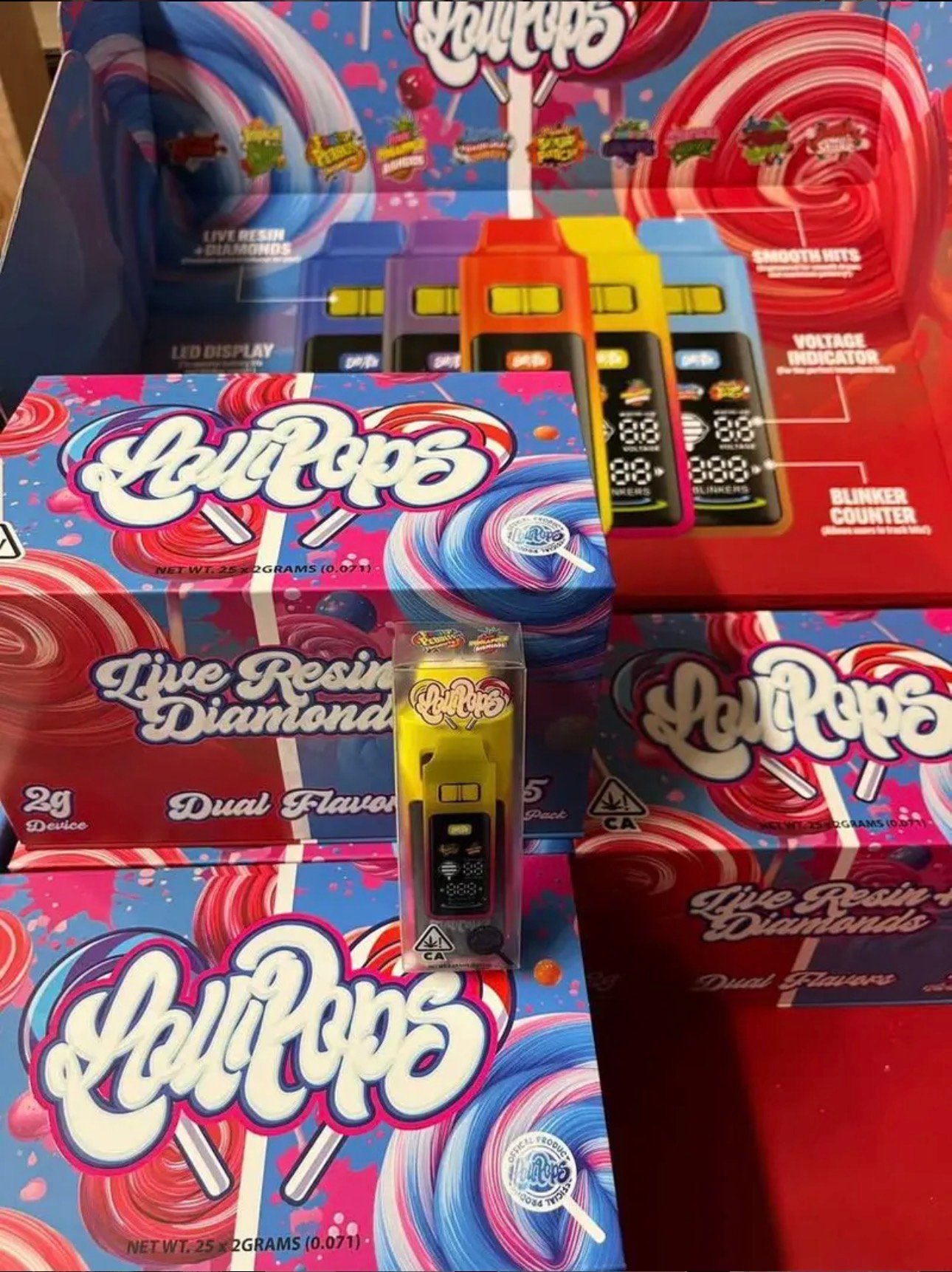 lollipops 2g disposable